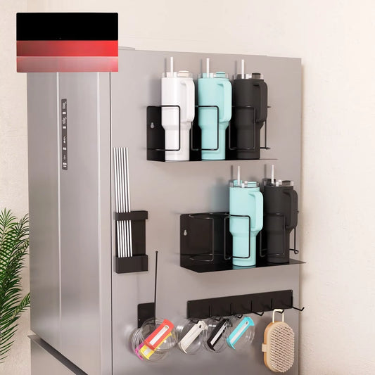 Insulated Cup Storage Wall Rack