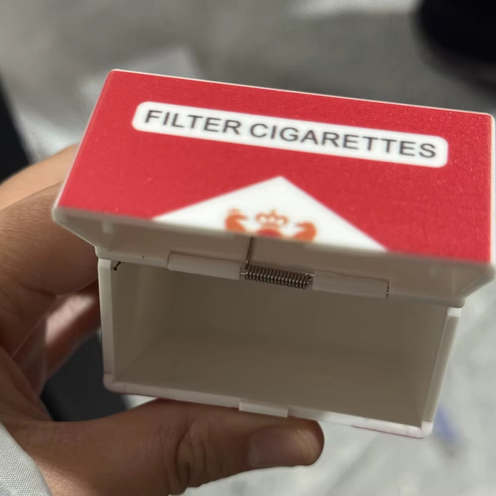 Hot Sale INS Funny Cigarette Box Toy Photo Prop Simulation Toy Abstract