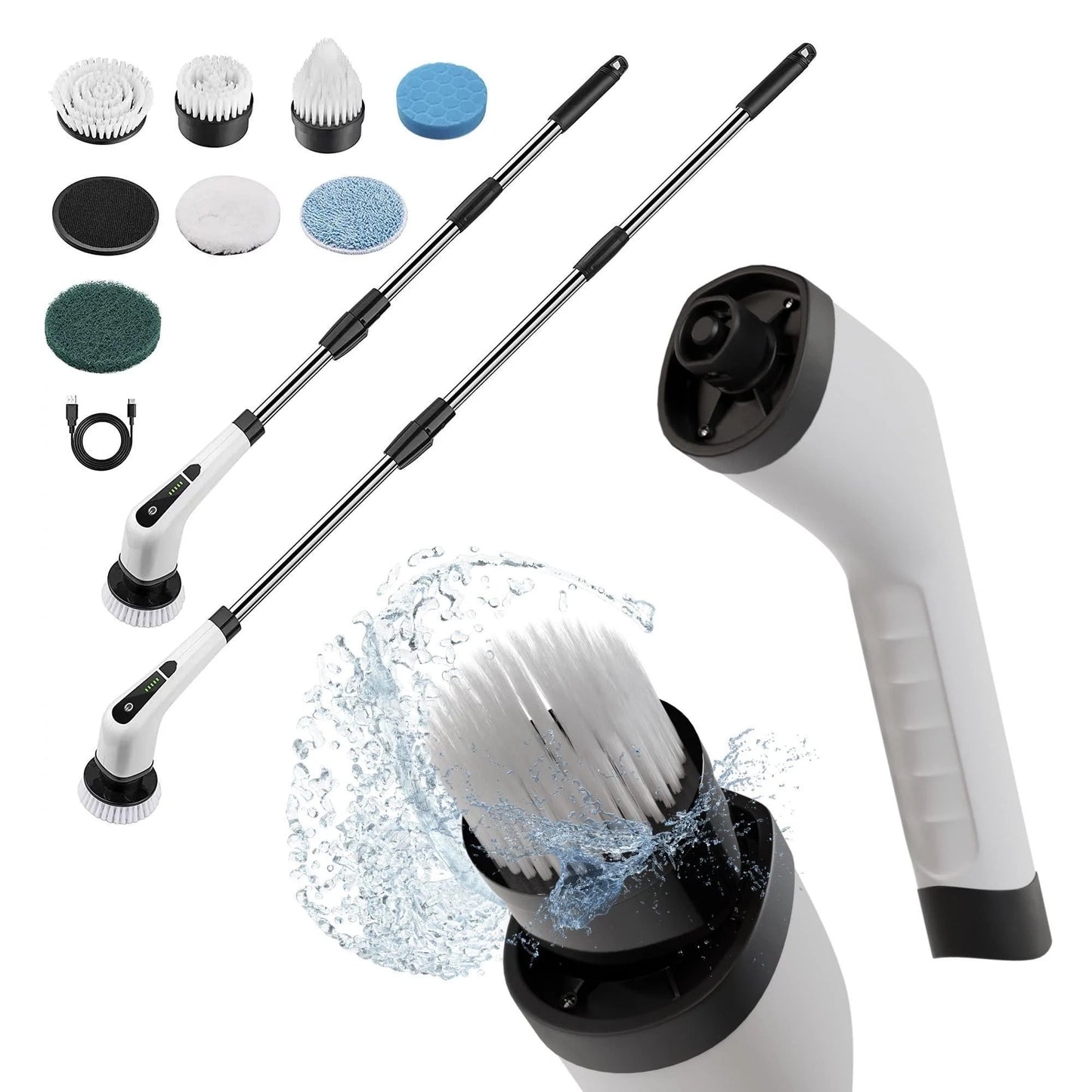 Portable Electric Spin Scrubber